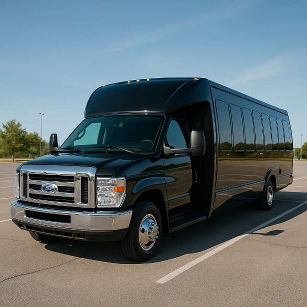 Charter Bus Rental Pomona 18 Passenger Minibus